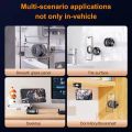 Timack® Magnetic Car Phone Holder 360° Rotation Folding With Vacuum Suction Cup For iPhone 12-16 Series Car/Gym/Driving Phone Holder.