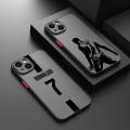 Mr Football CR7-Ronaldo Case For Apple iPhone 13 14 Pro Max 11 12 XR XS 7 Plus Mini X 8 13mini Clear Matte Phone Cover.