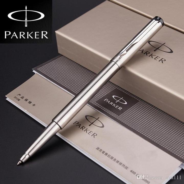 Parker Vector Stainless Steel Rollerball Pen With Parker Gift Box - Pen - Fountain Pen
