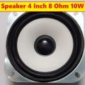 4" Inch Speaker Ultra Sound Multimedia Single Magnet Speaker 4 Inch 8 Ohm 10W Audio Speaker HiFi Deep Bass Speaker For Home Theater Loudspeaker Stereo Amplifier. 