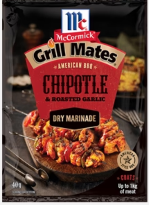 McCormick%20-%20Grill%20Mates%20Chipotle%20&%20Roasted%20Garlic%20Dry%20Marinade%2040g%20x%2012%20-%20Image%202