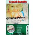 Fujifilm Premium Plus Glossy Photo Paper ( 5 packet 100 sheets )180gm. 