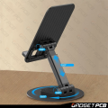 360° Rotatable Foldable Phone Stand Holder Carbon Steel plate + ABS Steady Portable Tablet Bracket For iPad Pad Adjustable Tablet Stand. 