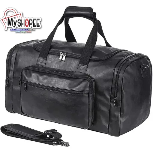 PU%20Leather%20Duffel%20Bags%20for%20Men%20and%20Women%20with%20Full%20Grain%20Travel%20Overnight%20Weekend%20Leather%20Bags%20Sports%20Gym%20Duffel%20for%20Men,%20MY%20SHOPEE%20BD%20-%20Image%202