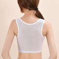 【Exclusive】 Flat Binder Corset Figure-Enhancing Front Buckle Seamless Chest Hook Vest Bustier Women'S Tomboy Underwear for Tomboys Gender-Neutral Fashion Body Confidence Posture Correction Summer.