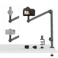 VIJIM LS25 Camera Desk Mount, Flexible Overhead Webcam Stand with Boom Arm.