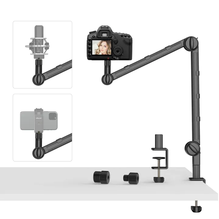 VIJIM%20LS25%20Camera%20Desk%20Mount,%20Flexible%20Overhead%20Webcam%20Stand%20with%20Boom%20Arm%20-%20Image%203