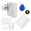 Invisible Hidden RFID Free Opening Intelligent Sensor Cabinet Lock Locker Wardrobe Shoe Cabinet Drawer Door Lock Electronic Dark Lock. 