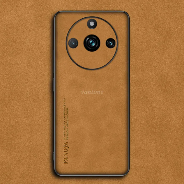 Vantime%20for%20Realme%2011%20Pro%20/%2011%20Pro+%20Plus%205G%20Case%20Soft%20Pure%20Leather%20Slim%20Matte%20Back%20Cover%20-%20Image%202