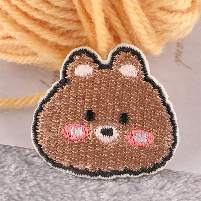 Cartoon%20Small%20Animal%20Embroidery%20Patch%20Cloth%20Stickers%20Clothes%20Bags%20Self-adhesive%20Cloth%20-%20Image%208