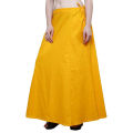 Cotton Saree Petticoat for Women | High-Quality Stitching, Solid Color.