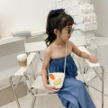 Children's Small Bags 2023 New Baby Girls Crossbody Bag Straw Girls Summer Cute Little Girl Woven Bag. 