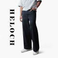 Black Baggy Denim Jeans | Trendy Loose Fit | Made in Bangladesh.