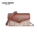 Ls BeneyBrand Retro Affordable Luxury Embroidery Thread Envelope Package Crossbody BagLB-0315. 