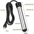 Immersion Heater, Portable Electric Submersible Instant Water Heater, Used in Swimming Pool Tub Bathtub US Plug. 