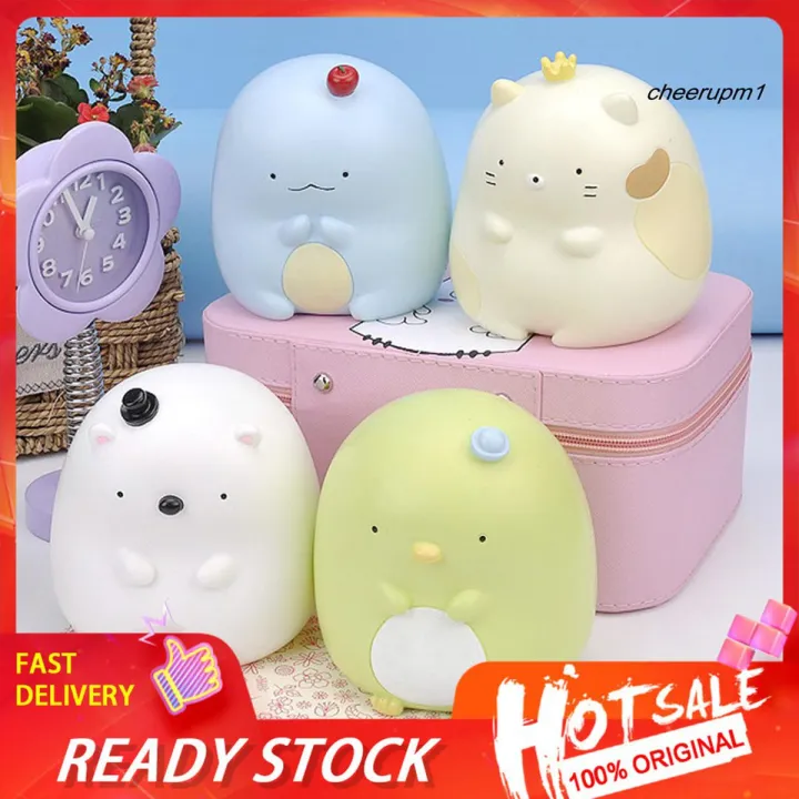 WJ_Cute Anime Sumikko Gurashi Model Toy Piggy Bank Storage Tank Home Decoration