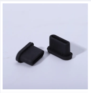 Charging Port USB Type-c Plug- Protection Waterproof Soft Silicone Type C USB Dust Plug Beige closet