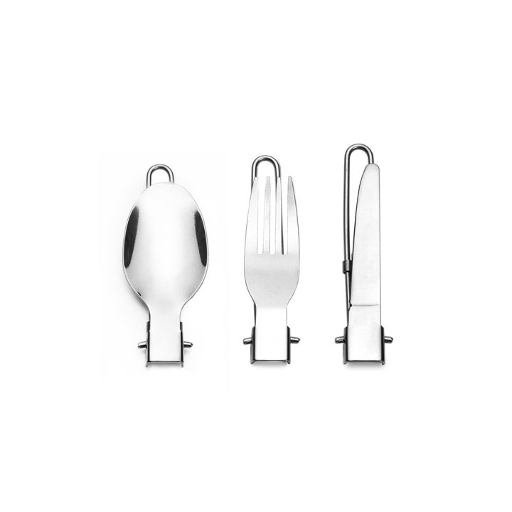 TARKA%20Stainless%20Steel%20Foldable%20Fork%20Knife%20Utensils%20Spoon%20Set%20Outdoor%20Camp%20Picnic%20Slice%20Tableware%20Hiking%20Tourist%20Cooking%20Supplies%20-%20Image%204