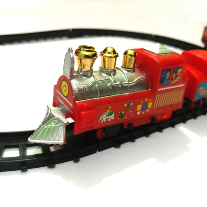 Mini Battery Train Mini Express Train Set For Kids 1 Battery Operated Train Set | Daraz.com.bd