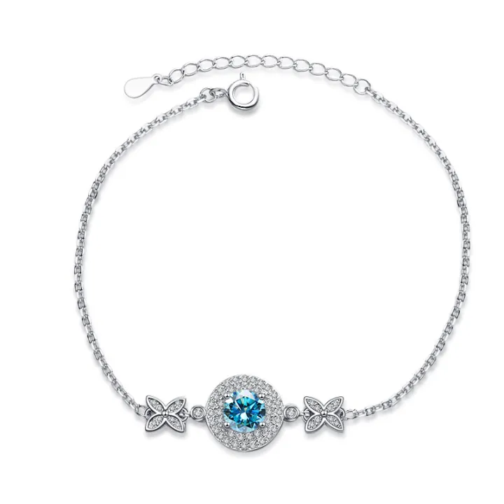 Butterflykiss%20Luxury%20Bracelets%20For%20Women%20Bowknot%201CT%20Moissanite%20Bracelet%20On%20Hand%20Lady%20925%20Sterling%20Silver%20Fine%20Jewelry%20For%20Girls%20-%20Image%202