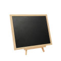 Mini commercial small chalkboard shop with desktop vertical chalk writing stall, blackboard advertising display board.