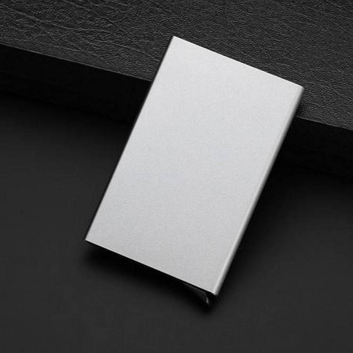 Aluminium Credit Card Holder Stainless Steel