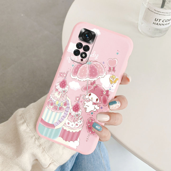 Cute%20Phone%20Case%20For%20Xiaomi%20Redmi%20Note%2011%2011S%2012%20Not11%20Note12%20Pro%204G%20Girl%20Kuromi%20Hello%20Kitty%20Anime%20Silicone%20Soft%20TPU%20Back%20Cover%20-%20Image%207