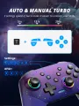 Data Frog S80 Wireless Controller For Nintendo Switch OLED/LITE/PC Console Pro Gamepad with Programmable Turbo Function. 