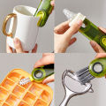 Bottle Cleaning Brush Dirt Removal Vacuum Cup Brush for Feeder (Multicolor). 