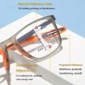 Progressive Reading Glasses for Men Anti Blue Ray Prescription Glasses Male Hyperopia Multifocal Progressive Glasses Frame. 