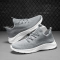 【selevn roind】 HUCDML White Sneakers Shoes for Men Breathable Casual Couple Sports Running Walking Shoes Big Size Tenis Masculino 35-47. 