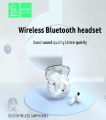 VDENMENV DL33 Transparent design TWS Noise Reduction Stereo Earbuds Handfree Call Headset with Mic and Charging Case. 