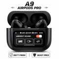 Airpods A9 pro Touch Screen Display with ANC ENC. 