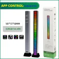 RGB Voice-Activated Pickup Rhythm Lights with Sound Control Light Phone APP Control Colorful Music Atmosphere Ambient Light Bar. 