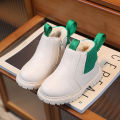 Fall/Winter 2024 Boys' Booties, New Cotton Boots, Girls' Snow Boots, Children's Leather Boots, Children's British Fashion Martin Boots.