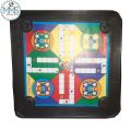 Two in one plastic Caramboard & Ludu two side play with - CaramBord & Ludu For kids Playset. 