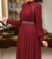 Exclusive Collection Dubai Cherry Fabric Without Hijab Dubai Abaya Borka - Simple Yet Stunning Style for Women - Easy to maintain. 