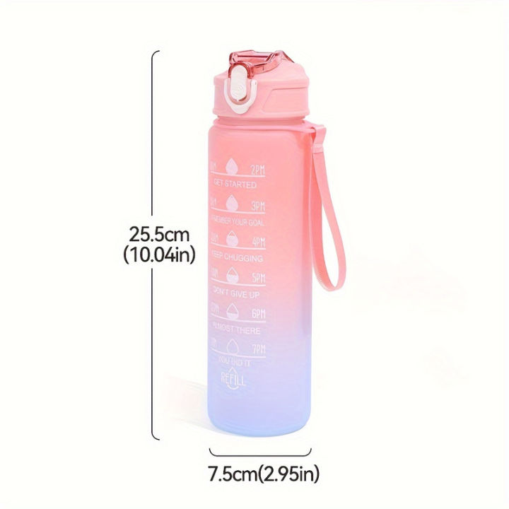 700ml%20Sports%20water%20Bottle%20High%20Temperature%20Resistant%20Graduated%20Straw%20Cup%20Rainbow%20Frosted%20Progressive%20Color%20Water%20Cup%20Plastic%20Cup%20-%20Image%202