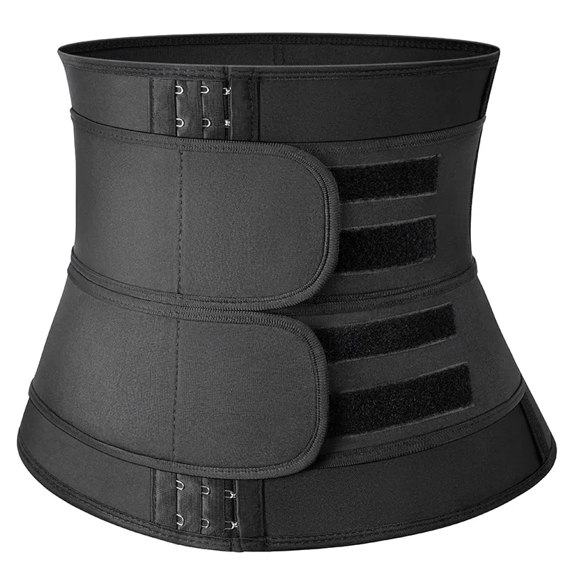 Mens Workout Waist Trainer Corset Neoprene Body Shaper Sauna Sweat
