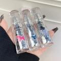 Cute Butterfly Clear Lip Gloss Lasting Moisturizing Nude Red Brown Lip Gloss Crystal Jelly Liquid Lipstick Korean Makeup. 