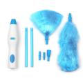 KOGEEK Handheld Batt-ery Operated Electric Spin Duster Feather Duster Retractable Microfiber Cleaning Brush Hand Dust Duster Brush Dust Removal Tool with 2 Brush Head.