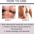 South Moon Spray Reduction Muscle Accelerating Hardening Spray Tighten Chest Muscle Fitness - 30ml. 