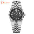 Dulunwe brand fashionable luxury waterproof automatic mechanical men's watch. 