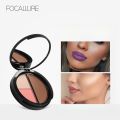 Wholesale FOCALLURE Highlighter Palette Glitter Bronzer Shimmer Powder Creamy Texture Blusher Palette Face Contouring Makeup. 