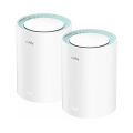 Cudy M1300 (3-Pack) AC1200 Dual Band Whole Home Wi-Fi Mesh System - 867Mbps on 5GHz and 300Mbps on 2.4GHz - 2 Gigabit Ethernet Ports - White. 