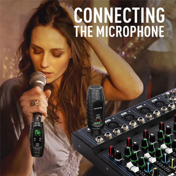 %E2%80%98%E2%80%99%20UHF%20Wireless%20XLR%20Transmitter%20Receiver%20Mic%20Head%20Kit%20Rechargeable%20Mic%20Adapter%20Black%20Plastic%20-%20Image%207