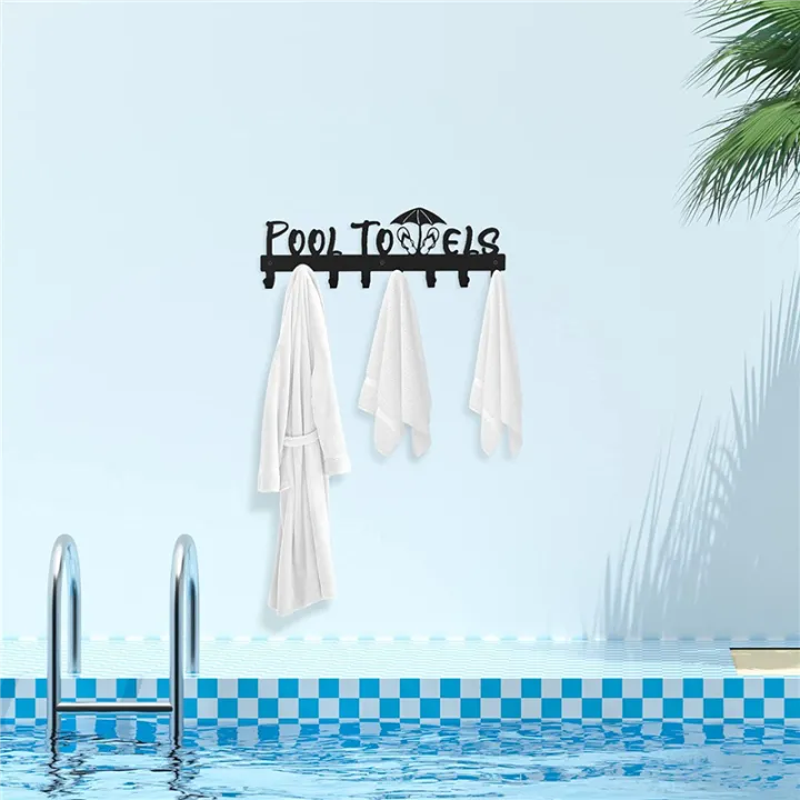 OUMERY%20Pool%20Towel%20Rack%20with%208%20Hooks,%20Towel%20Holder%20Wall%20Mounted%20for%20Outdoor%20or%20Bathroom,%20Towel%20Hanger%20for%20Hanging%20Bathrobes%20-%20Image%205
