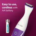 Philips BRT383/15 Battery Operated Essential Ladies Trimmer. 