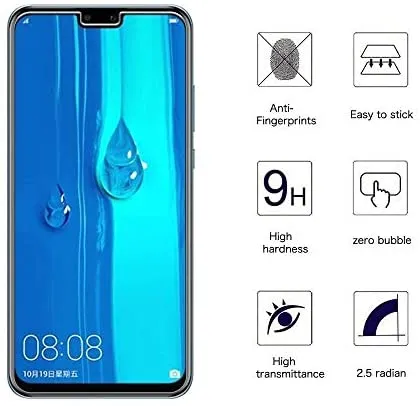 Huawei%20Y9%202019%20Tempered%20Glass%20Screen%20Protector%20Clear%20-%20Image%204