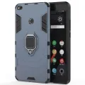 For Xiaomi Mi Max 2 Phone Case, Silicone TPU and Hard PC Luxury Armor Shockproof Metal Ring Holder Cover Phone Casing. 